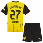 Günstige Fußballtrikots Borussia Dortmund Adeyemi 27 Kinder Heimtrikot 2024-25 Kurzarm Günstige Fußballtrikots Borussia Dortmund Adeyemi 27 Kinder Heimtrikot 2024-25 Kurzarm